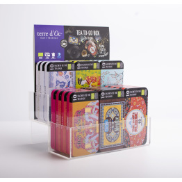 Présentoir plexi pour 24 boites nomades Présentoir plexi pour 24 boites nomades