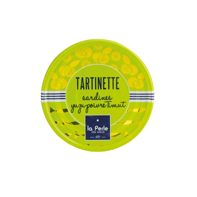 Tartinette de sardines, yuzu et poivre timut 24x80g