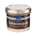 Verrine de noix de St-Jacques aux brisures de truffes 15x80g