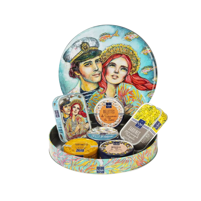 Coffrets métal ass. vides 3 modèles x4p