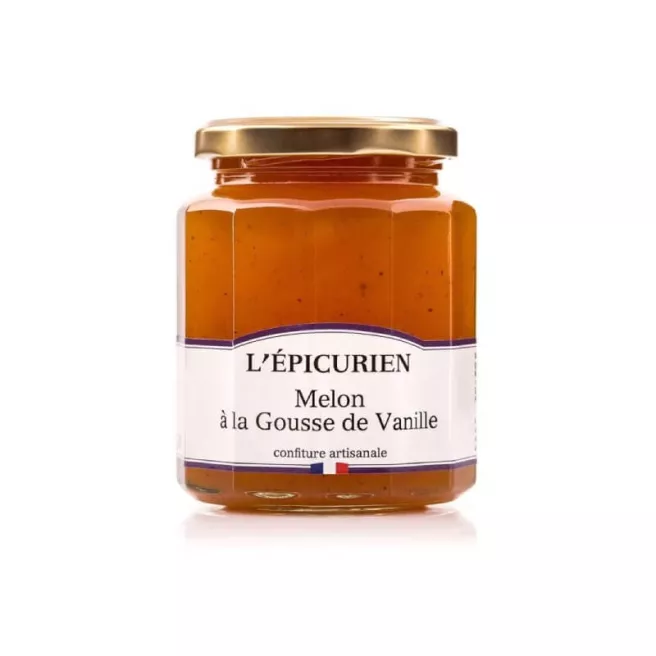 Confiture melon à la gousse de vanille 12x125g