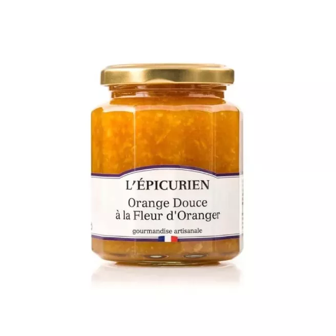 Confiture orange à la fleur d’oranger 6x320g