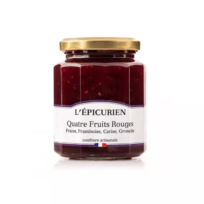 Confiture fruits rouges 6x330g ou 12x125g