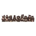 Assortiment mini creux F 20/25g déco beige 1kg