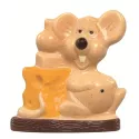 Souris marbré 14cm 4p
