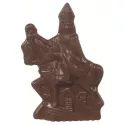Saint Nicolas à cheval F 100g 14.5 cm 20p