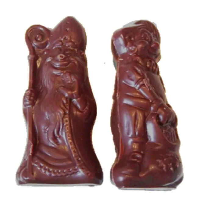 Petits Saint Nicolas et Père Fouettard caramel lait 2kg