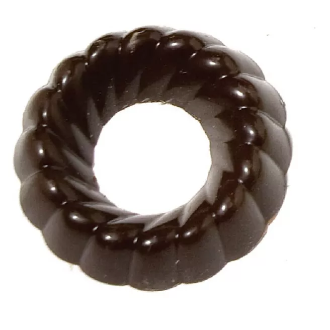 Caraques couronne de Noël fondant