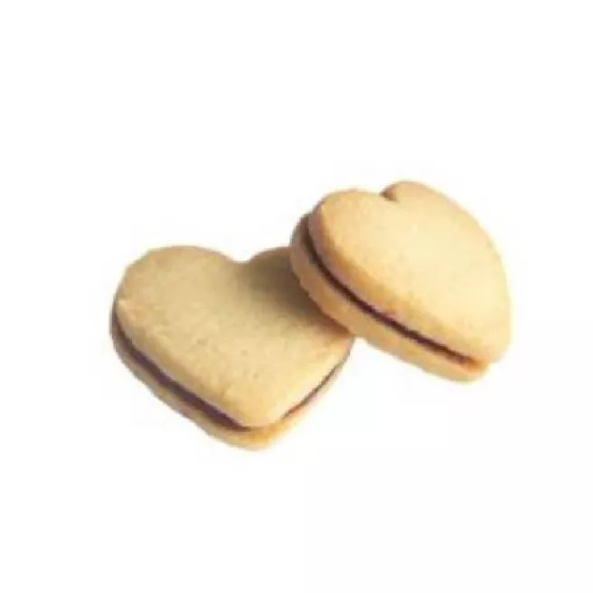 Biscuits fourrés cœur