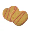 Biscuits coeur déco rose sachets 10x150g