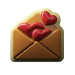 Enveloppes Saint Valentin praliné 1.35kg Enveloppes Saint Valentin praliné 1.35kg