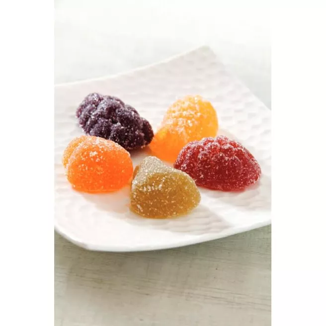 Pâtes de fruits formes fruits assorties 3.8kg