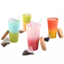 Thé glacé à infuser + verre 6p Thé glacé à infuser + verre 6p