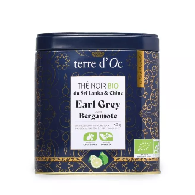 Boites métal Thé noir earl grey Boites métal Thé noir earl grey