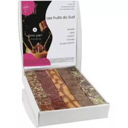 Display Pavés caramel fruits du sud