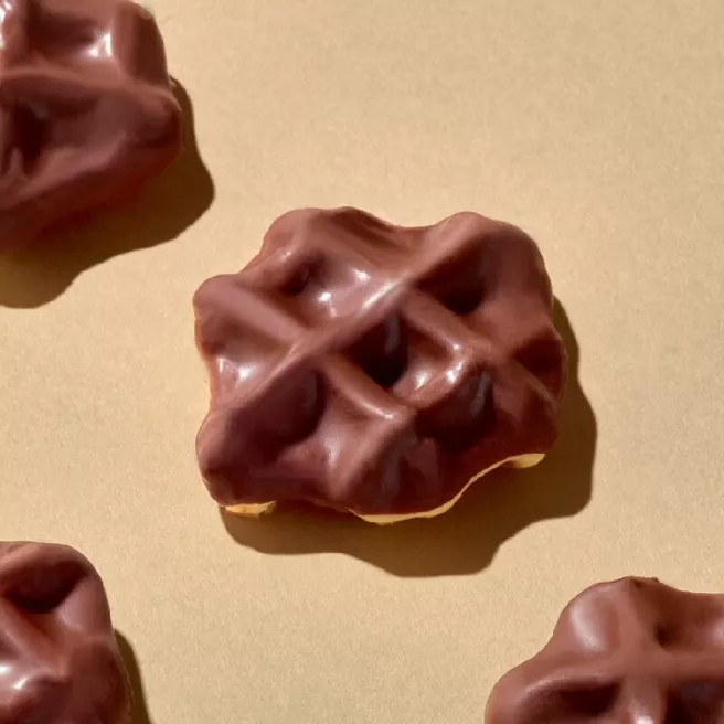 Mini gaufres choco Mini gaufres choco