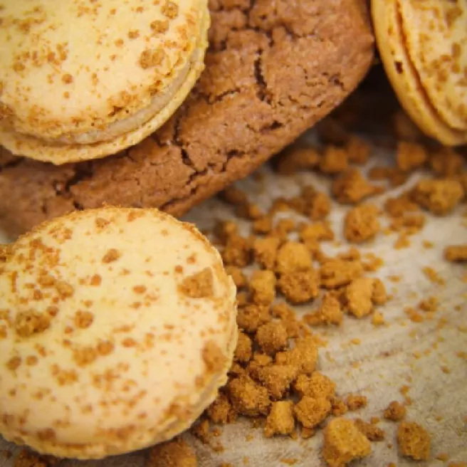 Macarons Darcis spéculoos Macarons Darcis spéculoos
