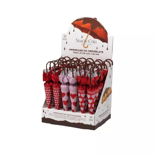 Parapluies coeur 30x35g