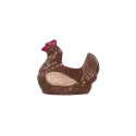 Poule 15 cm lait color 5p