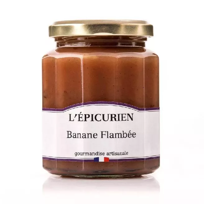 Confiture bananes flambées
