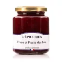 Confiture fraise et fraise des bois