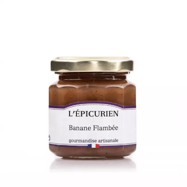 Ecolier Confiture bananes flambées 125g