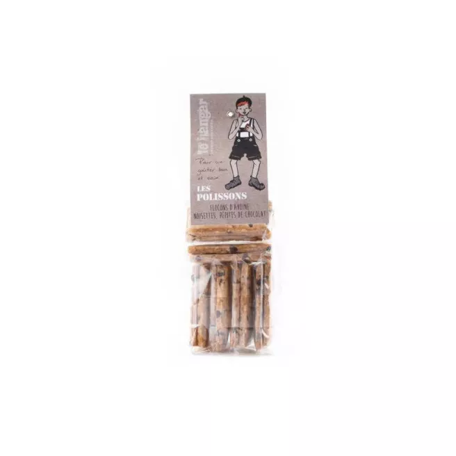 Biscuits avoine noisettes chocolat sachets 12x200g