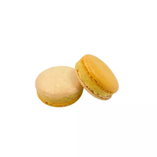 Macarons Darcis passion citron vert vanille Macarons Darcis passion citron vert vanille