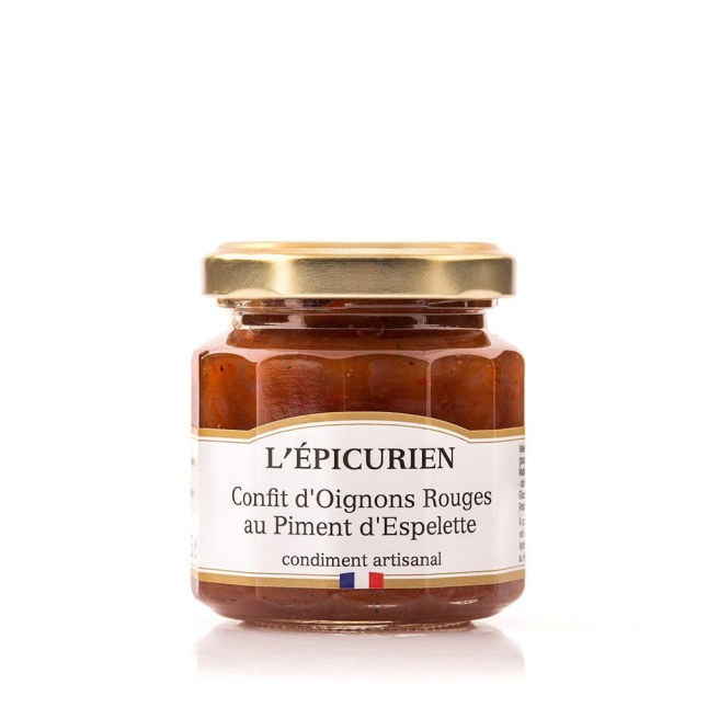 Confit oignons rouges piment d’Espelette 12x115g