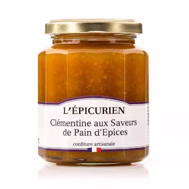Confiture clémentine pain d'épices 320g Confiture clémentine pain d'épices 320g