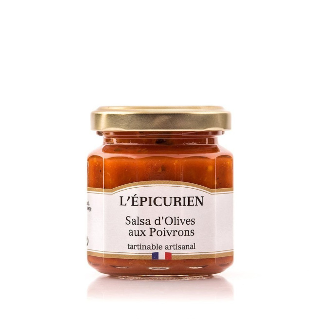 Salsa d’olives aux poivrons 12x100g