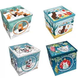 Boîtes Kapiton carrées + 120g palets bretons 