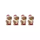 Bonhomme de neige Adam Lait 8x75g