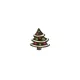 Caraques sapin vert fondant color