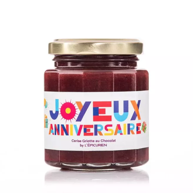 Petites Surprises confitures Joyeux anniversaire