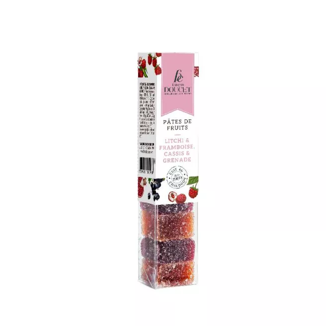 Réglette pâtes de fruits saveurs d'Asie 9x90g