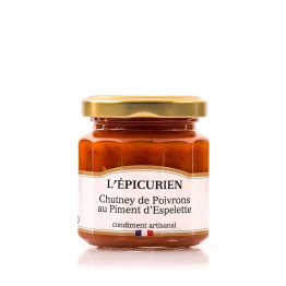 Chutney poivrons piment d’Espelette 12x110g Chutney poivrons piment d’Espelette 12x110g