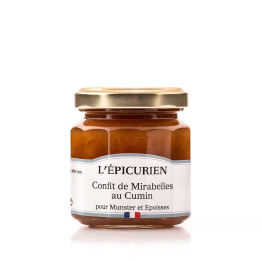 Confit de mirabelles au cumin 12x125g Confit de mirabelles au cumin 12x125g