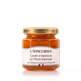 Confit d’abricots au thym sauvage 12x125g Confit d’abricots au thym sauvage 12x125g