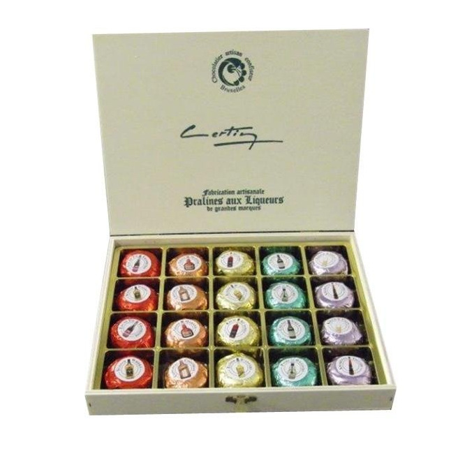 Coffrets 20 pralines liqueurs 6x250g