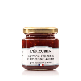 Confit de poivrons framboises piments 12x125g Confit de poivrons framboises piments 12x125g