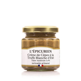 Crème de cèpes à la truffe blanche 12x100g Crème de cèpes à la truffe blanche 12x100g