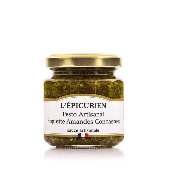 Pesto roquette amandes concassées 12x100g