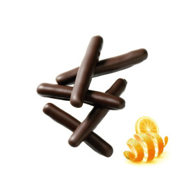 Orangettes fondantes droites vrac 1 kg Orangettes fondantes droites vrac 1 kg