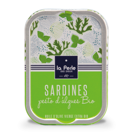Sardines au pesto d’algues Bio 15x115g Sardines au pesto d’algues Bio 15x115g
