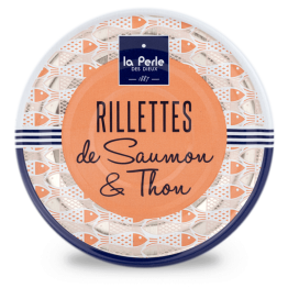 Rillettes de saumon et thon 24x80g Rillettes de saumon et thon 24x80g