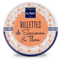 Rillettes de saumon et thon 24x80g