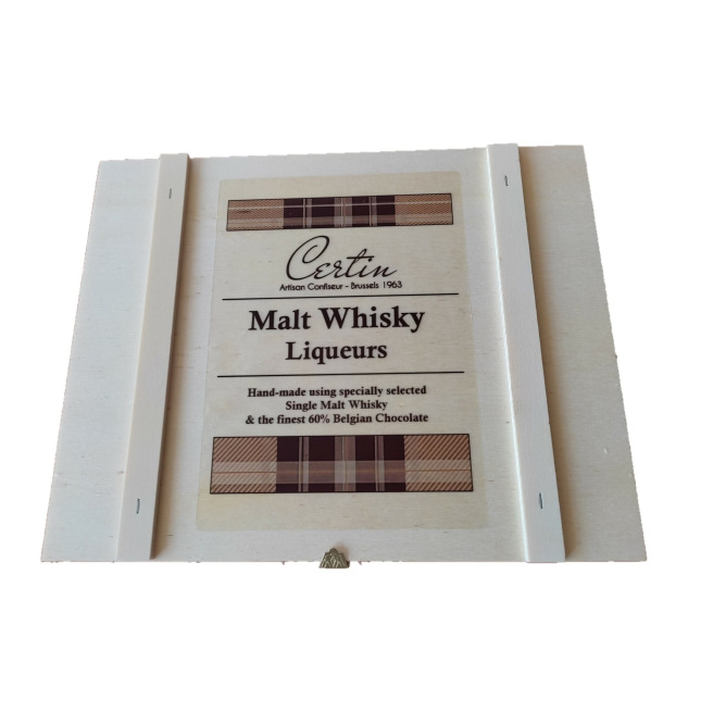 Coffrets 20 pralines Single Malt Whisky 6x250g
